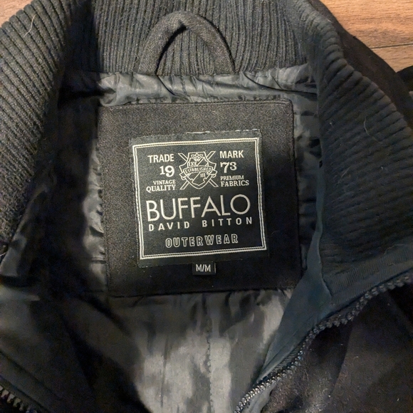 Buffalo David Bitton peacoat (M) - Picture 3 of 6